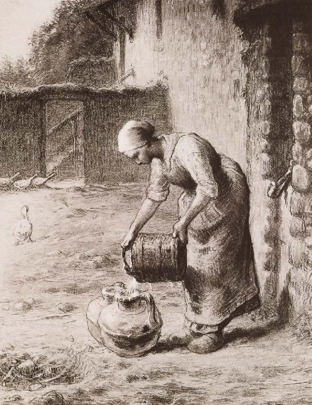 Jean Francois Millet Woman China oil painting art